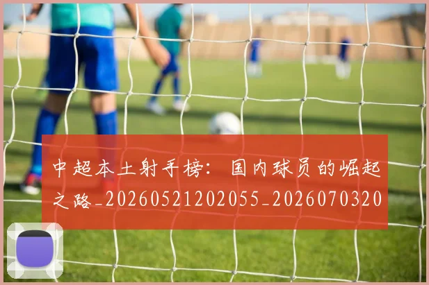 中超本土射手榜：国内球员的崛起之路_20260521202055_20260703204637_20260716190136